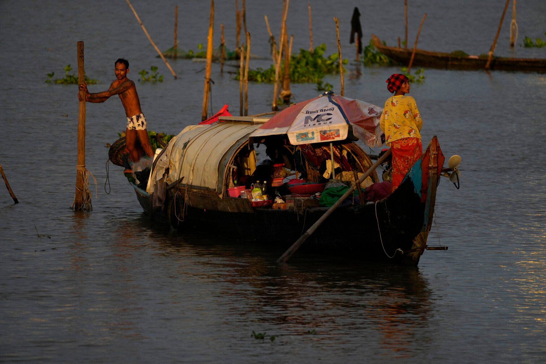 APTOPIX Cambodia Daily Life